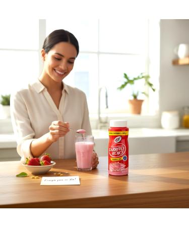 Kola Granulada Tarrito Rojo de Fresa Instant Strawberry Flavored Powdered Drink Mix 380g - Buy Online on GoSupps.com