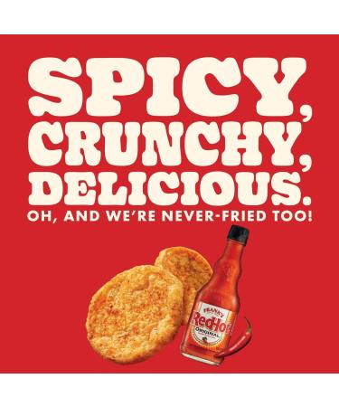 Pure Protein Frank s Red Hot Popped Crisps Spicy Protein Snack 12g Plant Based Protein Gluten Free Non GMO Vegan Air Popped & Puffed Crisps Healthy Protein Snacks 12 Pack - Buy Online on GoSupps.com