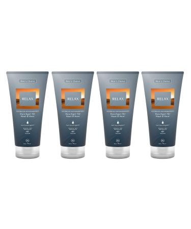Dresdner Essenz Dresdner Essenz Men's Choice Relax Shower Gel and Shampoo Set (4 x 200ml) Vegan Bath & Shower Gel