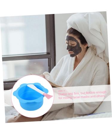 Healeeved 5 Set Wax Melting Brushes & Applicator Shells - Mixed Mask Kit for Spa Scrubs - 14x14cm - Buy Online on GoSupps.com