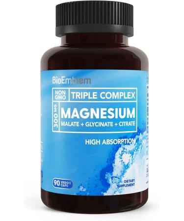BioEmblem Triple Magnesium Complex and Turmeric Curcumin Supplement and CoQ10 with BioPerine - Buy Online on GoSupps.com
