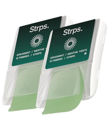 Energy | Natural Instant Energy Strips with 40mg Caffeine | 0 Sugar 0 Calories | 24 Energy Strips 12 Energy Drinks | 5X Faster Absorption | Quick Efficient Convenient | 2 Pack