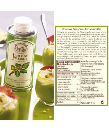 La Tourangelle Walnut Oil Basil Oil & Pistachio Oil Trio Pack - 750 ml | Premium Gourmet Oils for Cooking & Dressing | International Shipping Available - Buy Online on GoSupps.com