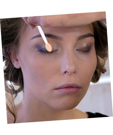 FOMIYES 150 Pcs Double Ended Eyeshadow Brush Make up for Face Sponge Eyeshadow Brush Disposable 6x1cmx3pcs As Shownx3pcs - Buy Online on GoSupps.com