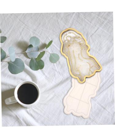 NUOBESTY 2 Pcs Tray Silicone Mold Silicone Molds Diy Resin Moulds Creative Tray Mould Crystal Epoxy Cake Mold Whitex2pcs 16.1X8.5CMx2pcs - Buy Online on GoSupps.com