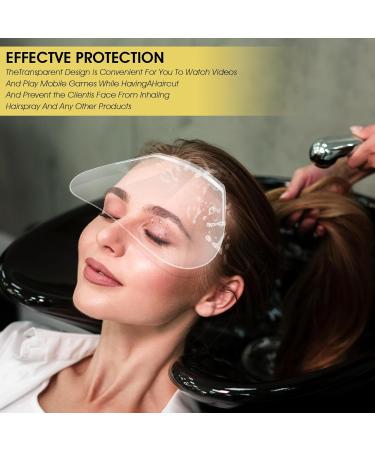Thinp 50pcs Shower Face Eye Shields - Clear Waterproof Adult Shower Visors for Makeup Protection Hairspray & Eyelid Aftercare - Buy Online on GoSupps.com