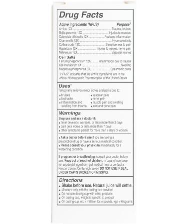 Dr. Talbot's Pain + Inflammation Relief Liquid Medicine for Children, Includes Dosage Cup, Grape Juice Flavor, 4 Fl Oz (Packaging May Vary) 4 Fl Oz (Pack of 1) Children's Pain + Inflammation - Buy Online on GoSupps.com