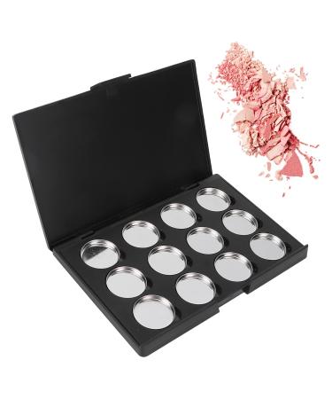 Buy 12 Colors Empty Eye Shadow Box - Portable Waterproof Makeup Palette with Metal Pans for Lipstick & Blush - Perfect for Women & Girls - International Shipping - Buy Online on GoSupps.com