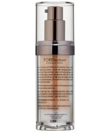 LORAC POREfection Foundation - PR1 Fair & PR8 Golden Tan | 1.12 Fl Oz | International Shipping Available - Buy Online on GoSupps.com