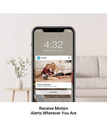 Zmodo Mini Pro  1080P Plug-In Wireless Security Camera  Indoor Smart Home Camera with AI Motion Detection  Pet Nanny Cam  Night Vision  2-Way Audio  Phone App  Alexa & Google Assistant Available 1 Count (Pack of 1) - Buy Online on GoSupps.com