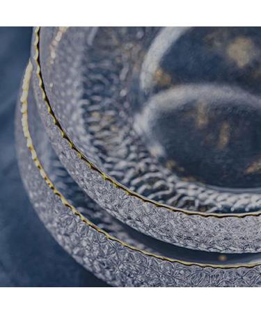 Salad Bowl Glass Salad Bowl Dessert Bowl Fruit Salad Bowl Pileup Circular Glass Grain Bowl Bowl of Transparent Kitchen Bowl (2 Colors) Pasta Bowls(Color:B) (B) - Buy Online on GoSupps.com