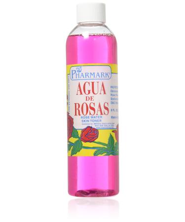 Agua De Rosas 8 Oz. Rose Water by Pharmark