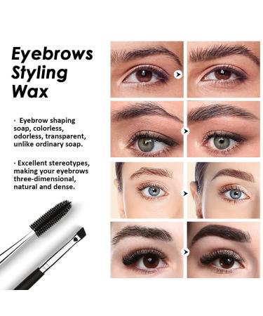 Immetee Eyebrow Wax Kit - Long Lasting Waterproof 4D Brow Freeze - Professional Eyebrow Enhancer Gel - 15g (1PC + Brush) - Buy Online on GoSupps.com