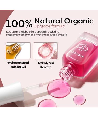 Modelones Nail Strengthener Treatment Set - Gel Nail Polish Strengthener for Damaged, Weak Nails | Growth Nail Hardener with Dehydrator & Top Coat for Long-Lasting Results - Buy Online on GoSupps.com