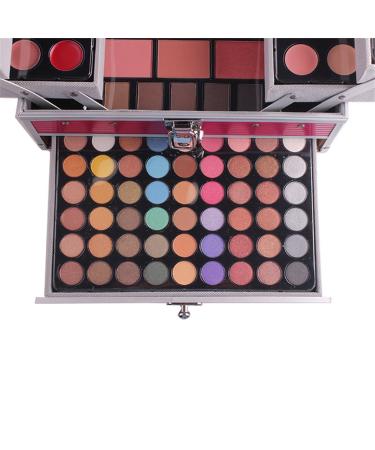 Pure Four Professional 132 Colors Eyeshadow & Lip Gloss Palette Makeup Kit | Versatile for Professionals & Personal Use - Buy Online on GoSupps.com