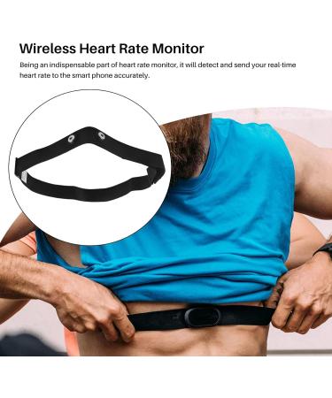 Edsdeyet Wireless Sports Chest Strap Heart Rate Monitor - Black | Accurate Fitness Tracking for Athletes - International Shipping Available - Buy Online on GoSupps.com