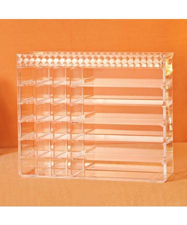  PUNELE Diamond Lipstick Powder Cabinet Display PS Cosmetic Lipstick Powder Shelf Transparant - Buy Online on GoSupps.com