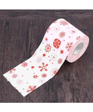2pcs Christmas Xmas Bathroom Tissue Christmas Bathroom Tissue Printed Paper Decorations - Buy Online on GoSupps.com