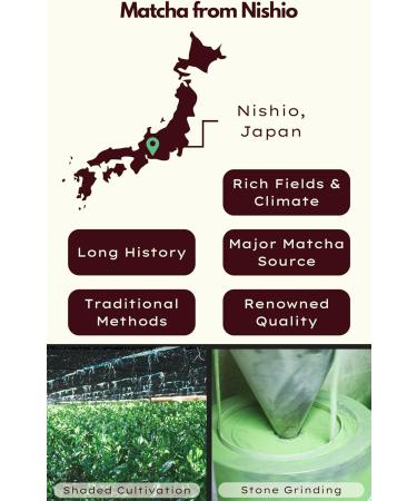 Nishio Single Origin Matcha 30g - Ceremonial Grade Green Tea Powder from Champion Tea Farm - Buy Online on GoSupps.com