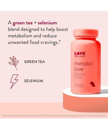 Love Wellness Metabolove | Stimulant-Free Metabolism Booster for Weight Support & Energy | Vegan Gluten-Free Supplement | 60 Capsules - Buy Online on GoSupps.com