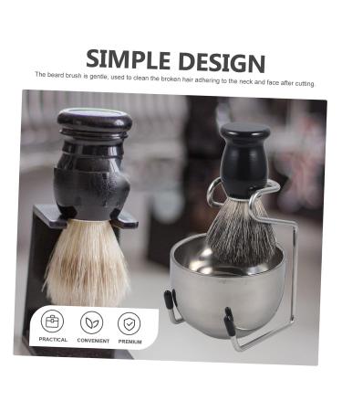 Buy 5 Sets Beard Brush Set for Men | Professional Shaving Brush & Accessories for Perfect Grooming - Buy Online on GoSupps.com
