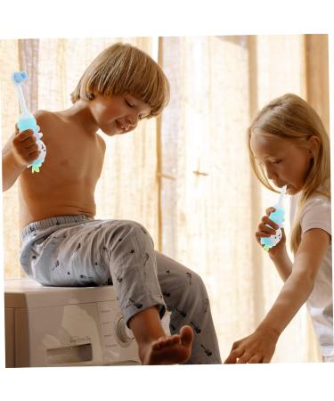 Buy Healvian 2ST Children's Toothbrush - Soft Bristles & Travel Covers for Toddlers | Sky Blue Training Toothbrush | Ideal for Kids - Buy Online on GoSupps.com