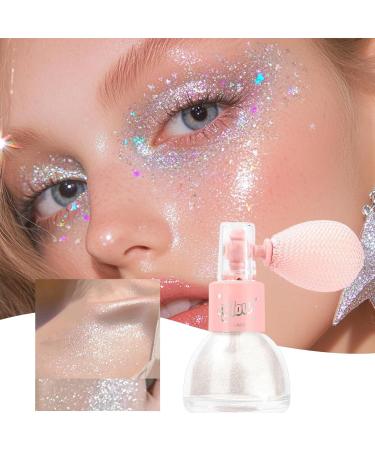  Generisch Glitter Spray - 7g - Glitter Powder - For women festivals Halloween parties makeup nightclubs concerts outfits - The fine glitter spray creates an adhesive - Buy Online on GoSupps.com
