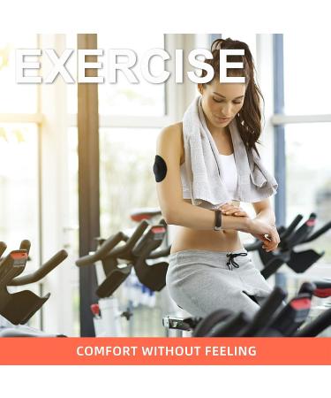 Carbou Freestyle Adhesive Patches 25 PCS - Waterproof Sensor Covers for Libre Enlite Guardian - Breathable, Pre-Cut, Long Lasting (Black) - Buy Online on GoSupps.com
