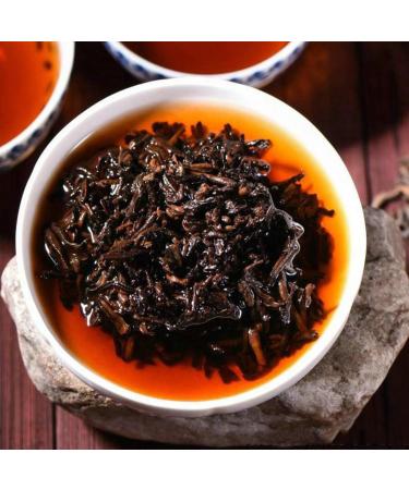 Ripe Pu Er Black Tea - High Quality Original Pu-Erh Tea 200g | Yunnan Healthy Drink for International Shipping - Buy Online on GoSupps.com
