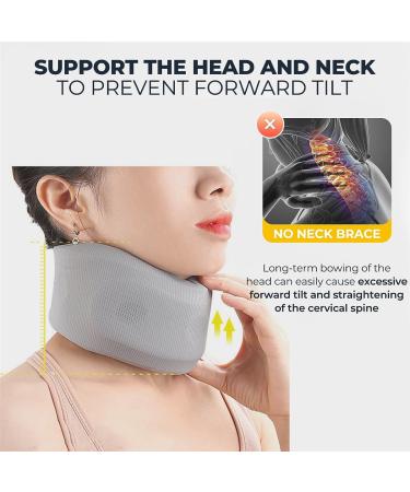 Kimdaro Adjustable Neck Support | Soft Cervical Collar for Pain Relief & Spine Stability - Buy Online on GoSupps.com