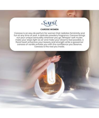 Sapil Caresse Perfume for Women - Long-Lasting Perfume from Dubai with Floral Musk and Powdery scent- 2.7 Oz (80 ml) - Ideal Perfume For Women for Daily Wear and Special Occasions - Buy Online on GoSupps.com