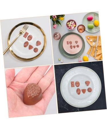 ibasenice 24 Pcs Simulation Chocolate Cake Decorating Miniatures Kid Decorative Chocolate Decor Fake Chocolates Fake Candy Chocolate Model Bulk Candy Bulk Food for Pvc Decorations 3d Desktop 3.9X2.8X1.8CMx4pcs 1 - Buy Online on GoSupps.com