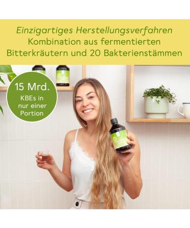 Bitter -Liebe Bitter Probio Cultures Complex | Liquid Intestinal Bacteria | 20 Strains & 15 Billion Bacteria | Enhanced Digestive Health - Buy Online on GoSupps.com