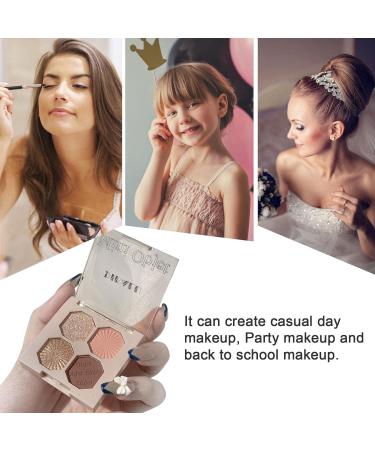 XGZ Eyeshadow Makeup Shimmer Glitter Eye Shadow Long Lasting Self-Adhesive Eye Shadow Neutral Cosmetic Eye Shadow 4 Colors - Buy Online on GoSupps.com