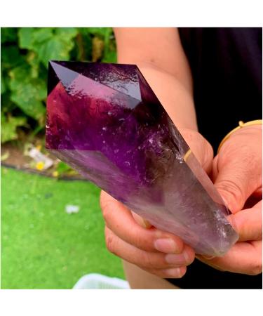 Natural Class Brazilian Amethyst Bone Cluster Scepter Quartz Crystal Scepter Point 1pc (Size : 400-500g) - Buy Online on GoSupps.com