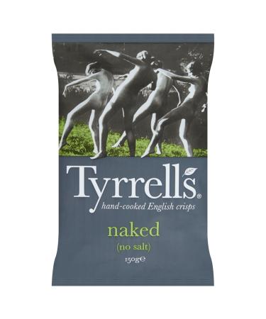 Tyrrell's Smooth Crisps Natural Flavour Low Salt 150g - Pack of 12