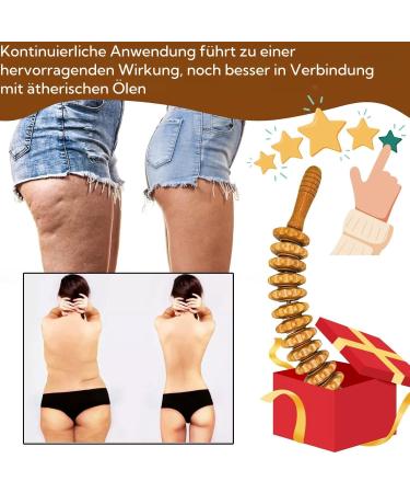 Lukezors Tuuli Accessories - Premium Wood Body Roller & Fascia Stick for Muscle Relaxation Legs Neck & Body Sculpting - Shop Internationally! - Buy Online on GoSupps.com