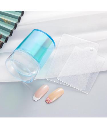 Wirlsweal Nail Art Stamp Set - Trendy Elastic & Soft Textured Nail Tool for Women | Easy to Clean Nail Stamps - Buy Online on GoSupps.com