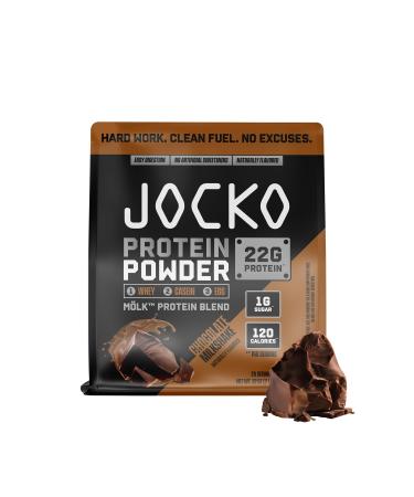 Jocko Fuel M lk Whey Protein Powder 22g Protein - Low Sugar Monk Fruit Blend - Muscle Recovery & Growth Packaging May Vary (26 Servings Chocolate Milkshake) Chocolate Milkshake 2 Pound (Pack of 1)
