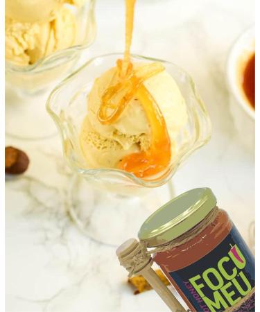 FOCU MEU Calabrian Hot Honey 250 gram ( 8.82 oz.) Glass Jar of Natural Italian Honey Infused with Crushed Calabrian Chili Peppers - This Premium Hot Honey is Made in Italy and is Perfect on Pizza Chicken Desserts - bundled with wood Honey Dipper stick - Buy Online on GoSupps.com