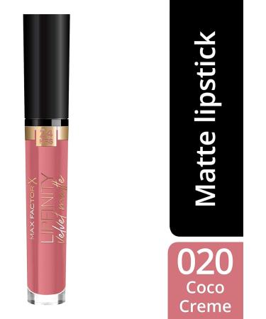 Max Factor Lipfinity Velvet Matte Lipstick Coco Cr me - Long-Lasting Lip Color - Buy Online on GoSupps.com