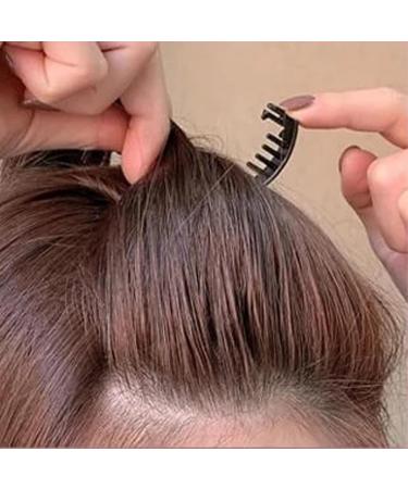 Invisible Hair Clip | Sponge Clip Front Hair Base Sponge Clip Front Hair Base Puff Hair Head Cushion Increase Hair Pad Comb Bump up Volume Hair Base for Hairstyle Tools Accessories Lencyh Black - Buy Online on GoSupps.com