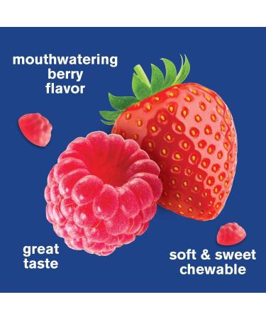 Vitamin D3 5000 IU Extra Strength Gummies for Bone Health - 60 Strawberry Flavored Gummies - Buy Online on GoSupps.com