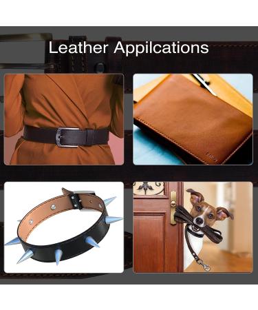 Top Grain Leather Strap - 1/2 x 72 Black Leather Strip for DIY Crafts & Projects - Buy Online on GoSupps.com