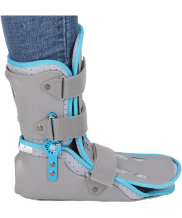 ZJchao Ankle Support Stabilizer Brace | Foot Drop Fixation Splint & Fracture Protector | Adjustable 360 Support for Ankle Sprains - M (Left - Buy Online on GoSupps.com