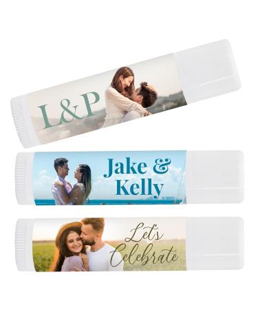 Custom Lip Balm for Wedding Favors Baby Showers Party Favors - Personalized Lip Balm (Set of 24) - Buy Online on GoSupps.com