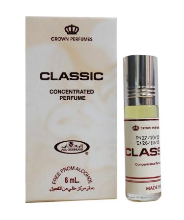 Classic - 6ml (.2oz) Roll-on Perfume Oil by Al-Rehab (Crown Perfumes) (Box of 6)