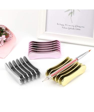 MWOOT 3STK Nail Brush Holder Stand - Manicure & Nail Art Accessories for Perfect Brush Management - Buy Online on GoSupps.com