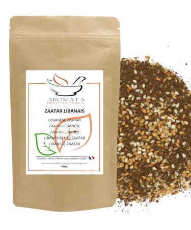 AROMATA DELICATESSEN AROMATA - Zaatar/Za'atar - Lebanese cuisine - 100% natural - 100g - Zaatar spice mix