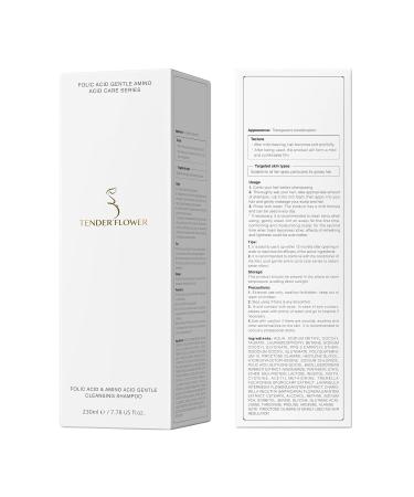 TENDER FLOWER Folic Acid & Amino Acid Nourishing Shampoo for Pregnant Women | Fragrance-Free Maternity Scalp Care | 1Pc - Buy Online on GoSupps.com
